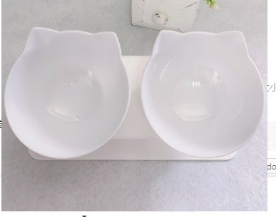 Non Slip double cat bowl