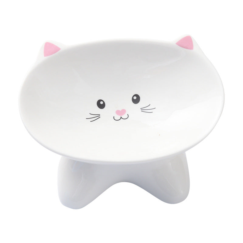 Cat face bowl