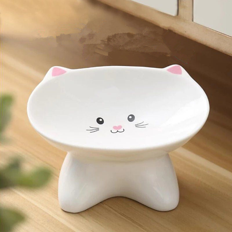 Cat face bowl