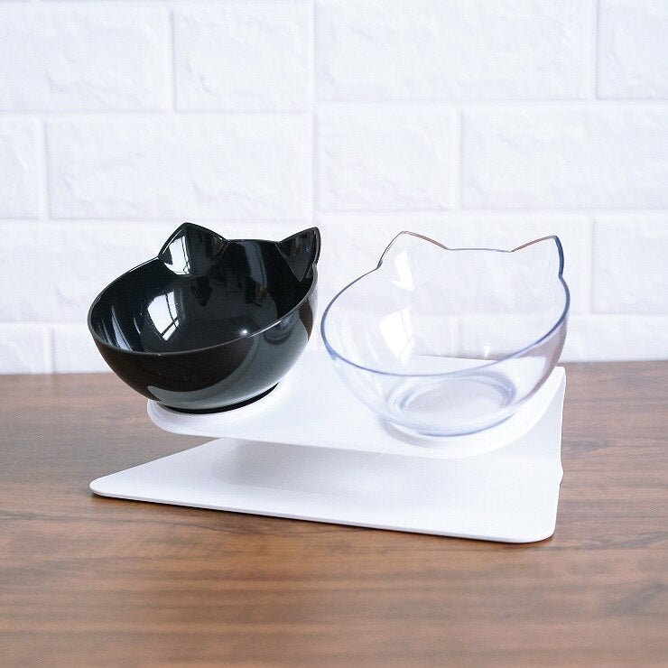 Non Slip double cat bowl