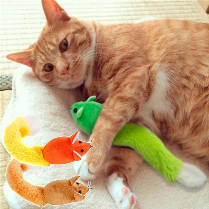 Long tail mouse toys