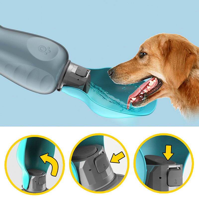 Potable dog water bowl
