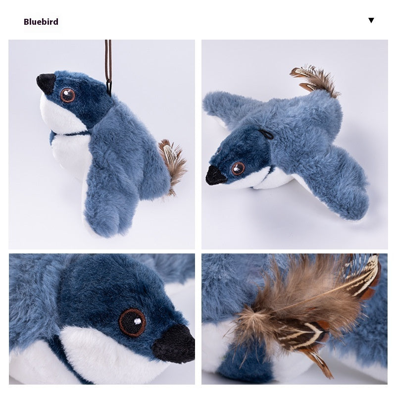 Rechargeable plush cat toy