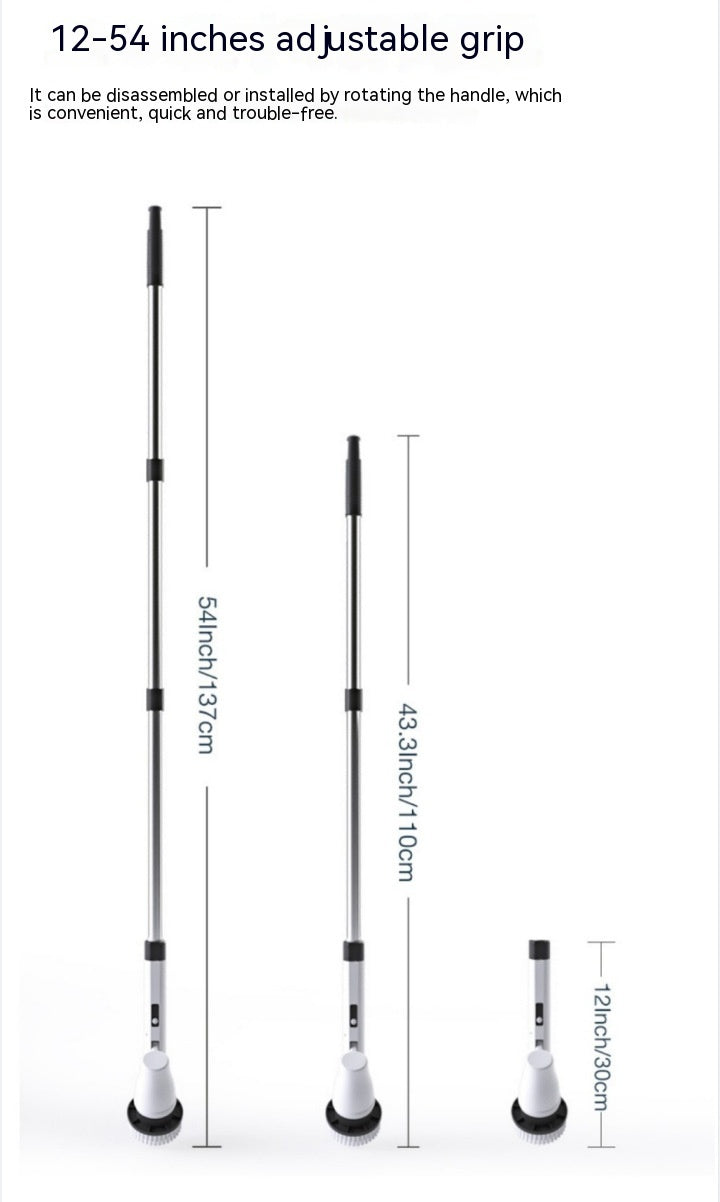 Wireless cleaning brush
