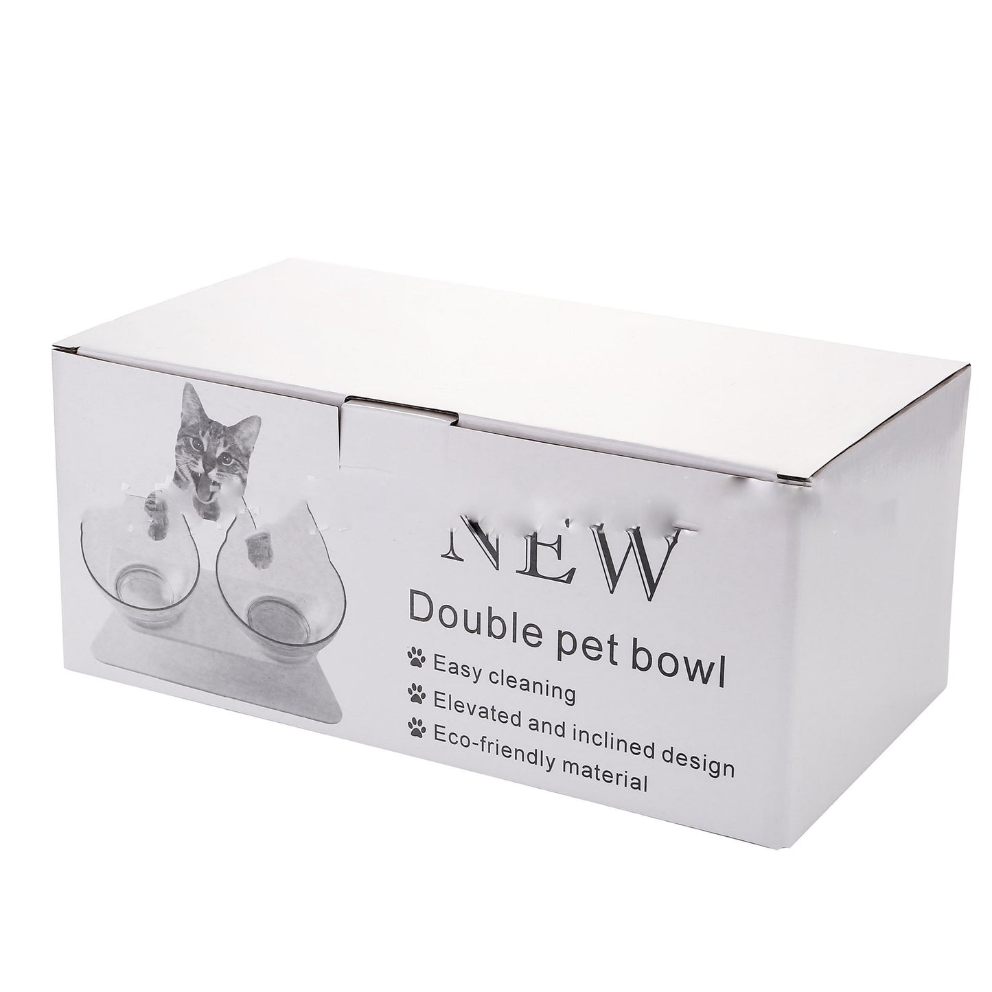 Non Slip double cat bowl