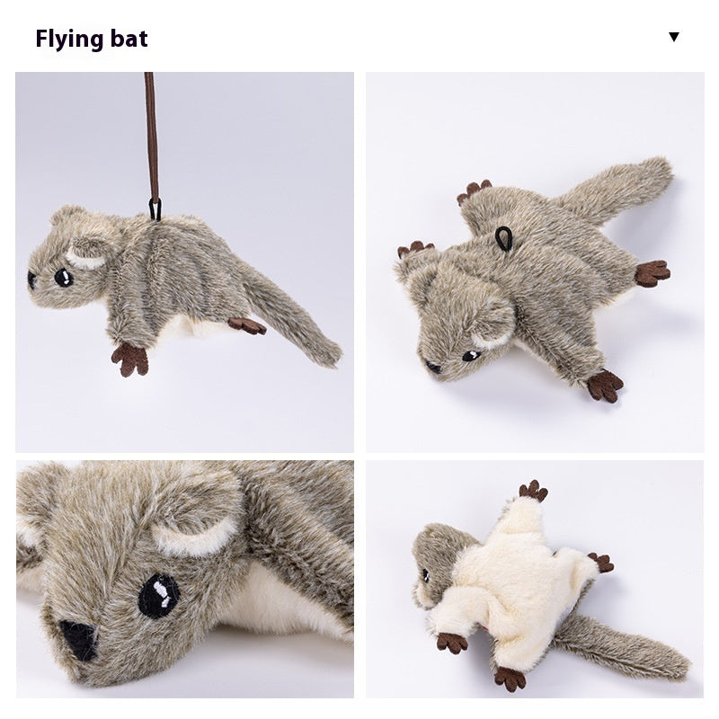 Rechargeable plush cat toy