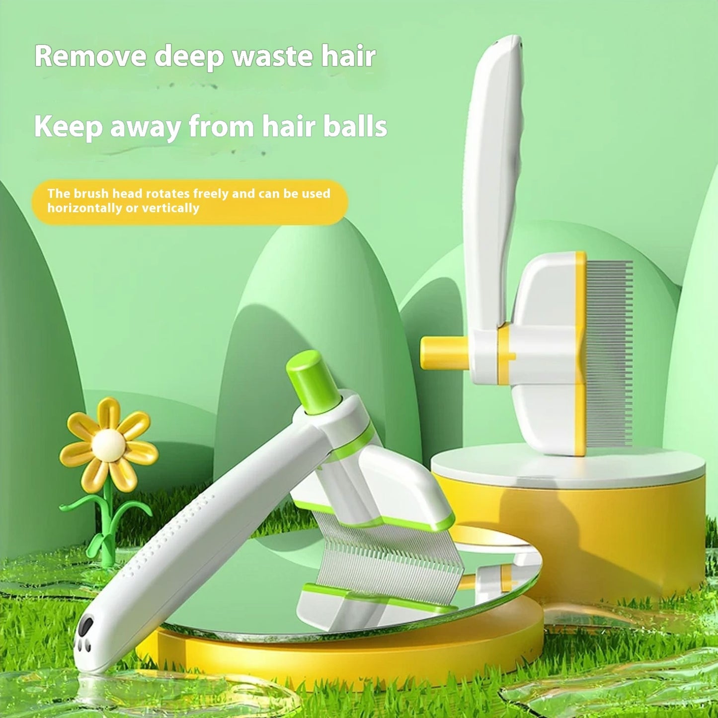 Hair removing comb
