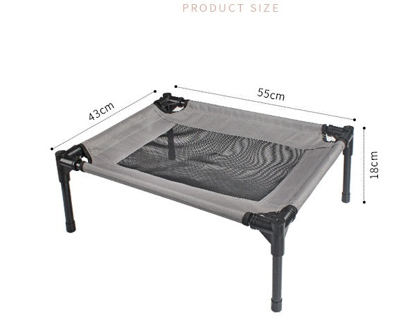 Breathable raised bed