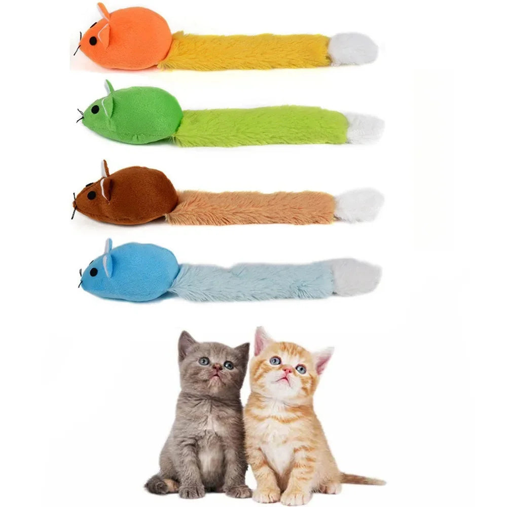 Long tail mouse toys
