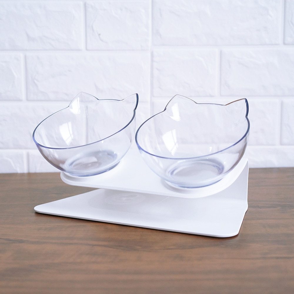 Non Slip double cat bowl