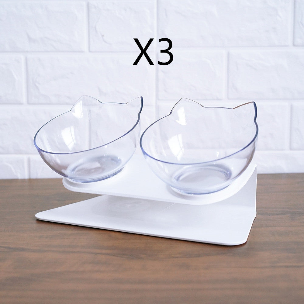 Non Slip double cat bowl