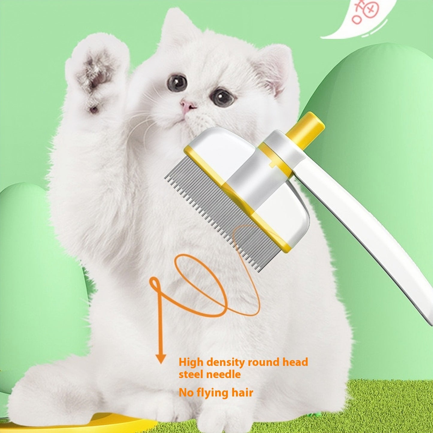 Hair removing comb
