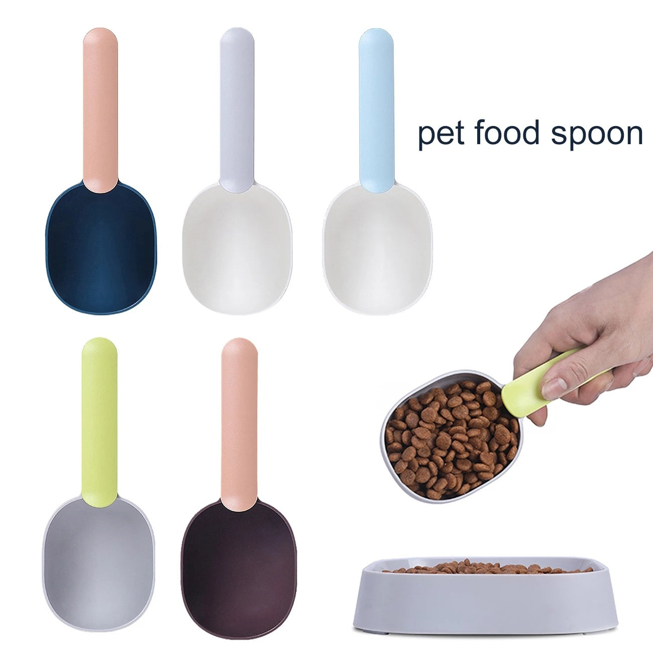 Measuring food scoop